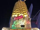 "Mister Mais" (Mister Corn) was a stall selling corn on the cob--I thought it was funny that the statue on top was waving not one, but two American flags!