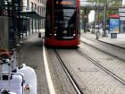 The tram I took from the airport on my first day here