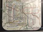 A map of the sprawling Paris metro system--I was so confused at first!