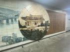 Landscape arts like these are seen in various mural in Korea’s subway system 