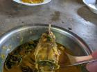 Dinner with my friends in a tiny village in Thailand. 