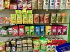 Kilos of "mate" for sale in a local store in Buenos Aires