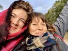 Traveling with Flor last winter from the city to the island
