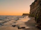 The cliff makes for a dramatic drop and breathtaking view