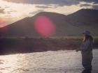 Fishing is another popular hobby--here I am fly fishing in Colorado
