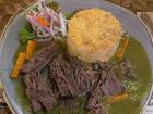 Stewed Beef and Tacu Tacu