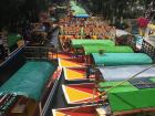 Trajineras at Xochimilco, CDMX