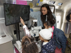 Teaching aboard the BioBus in NYC