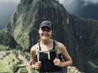 Hiking to Machu Picchu while in college 