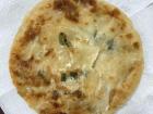 A scallion pancake