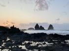 A sunset on Green Island, a small island off the east coast of Taiwan