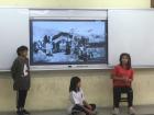 We are practicing our presentation on Indigenous culture