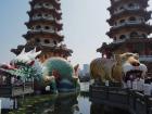 Dragon and tiger pagodas in Kaohsiung