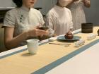 Watching a traditional tea ceremony in Taipei
