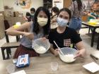 Attending a pineapple cake class with my Chinese language teacher