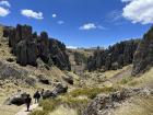Rock formations surrounding Cumbemayo