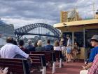 I sat outdoors on the ferry to enjoy the views and the breeze