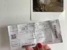 My ticket to the ballet!