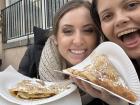 Marzipan crepes