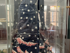 The dress of Trini España, a flamenco dancer from Sevilla