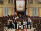 Visiting Congress in Madrid to see where they vote to pass new laws!