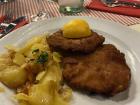 A traditional German dish, schnitzel