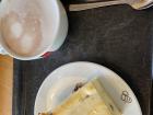 My last Kaffee und Kuchen (cheesecake and hot cocoa)