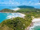 Ilha do Mel (Honey Island), in the important agricultural state of Parana
