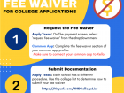 Confirm that the process for fee waivers has not changed when applying for yours