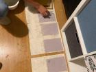 Laura and I made paper together one evening