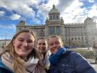 My friends and me in Prague