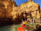 A very spontaneous kayak trip while on vacation in Portugal during the winter break