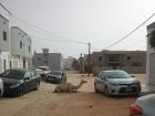 This camel seemed to be resting and waiting for its owner, but it was blocking the street!