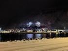 From along the harbor front, you can see most of the town's fireworks