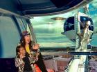 My son and I riding the High Roller in Las Vegas, NV after the Post Malone concert