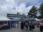 Proud to be Māori signs adorned the event 