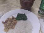 This is probably the most typical Brazilian dish: black beans with rice