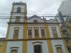 The outside of the Slave Church in Sao Paulo