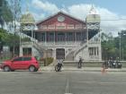 Here is a library in Belem, Para, near the beach 