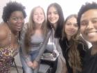 A group of students learning English 