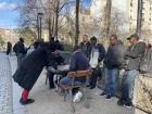 A men's gathering