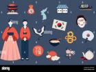 Here are some common images that show Korean culture