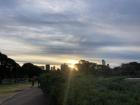 Buenos Aires on a cloudy day 