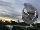 Floralis Generica, a steel flower sculpture in Buenos Aires