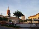 One of the beautiful squares in Castilleja
