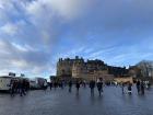 Edinburgh Castle; though very different, it reminded me a bit of the Cathedral of Sevilla