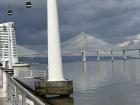 Here is a picture of cable cars in Lisbon, Portugal