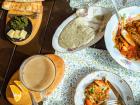 Svan dishes, including tashmijabi