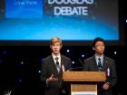 This is me in the final round of the high school national debate championship!