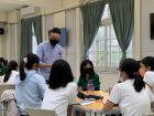 This group was wondering about some differences between American and Taiwanese education